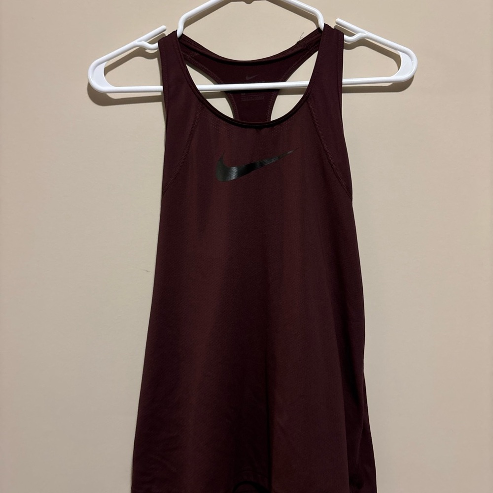 Nike Women's Maroon Tank Top